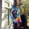 Newfoundland Summer Beach Time House Flag Large Porch Sleeve Pole Decorative Outside Yard Banner Artwork Wall Hanging, Polyester, House Size