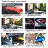 1 package 66 "Garage door retractor long distance tool Outdoor steel wheel retractor Fifth push retractor Preferred merchant service providers include